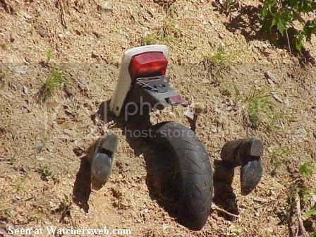 Commando-based frame as vintage dirt bike/trail bike