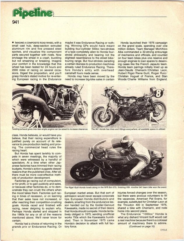 Proto for the modern sports bike injun .