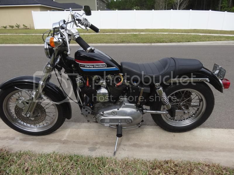 74 store harley sportster