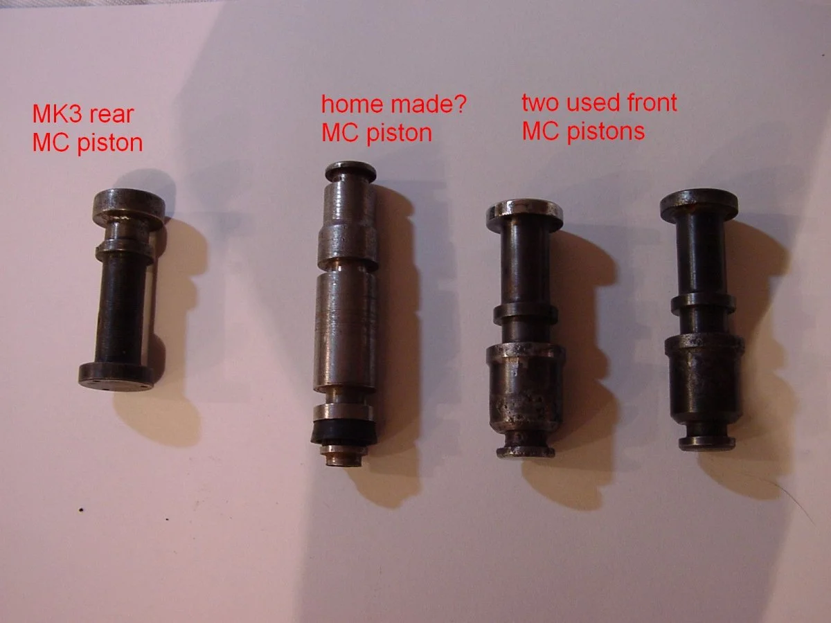 MK3 Front Brake,Master Cylinder and Caliper Rebuild  with Photos