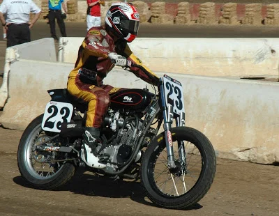 Dave Atherton Norton flat Tracker