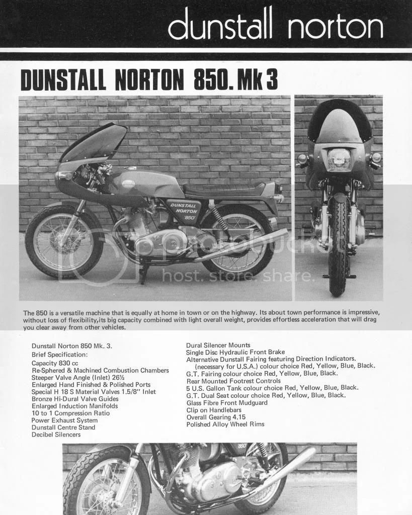 Dunstall rear sets