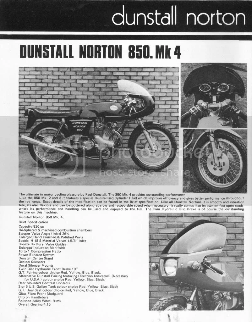 Dunstall rear sets