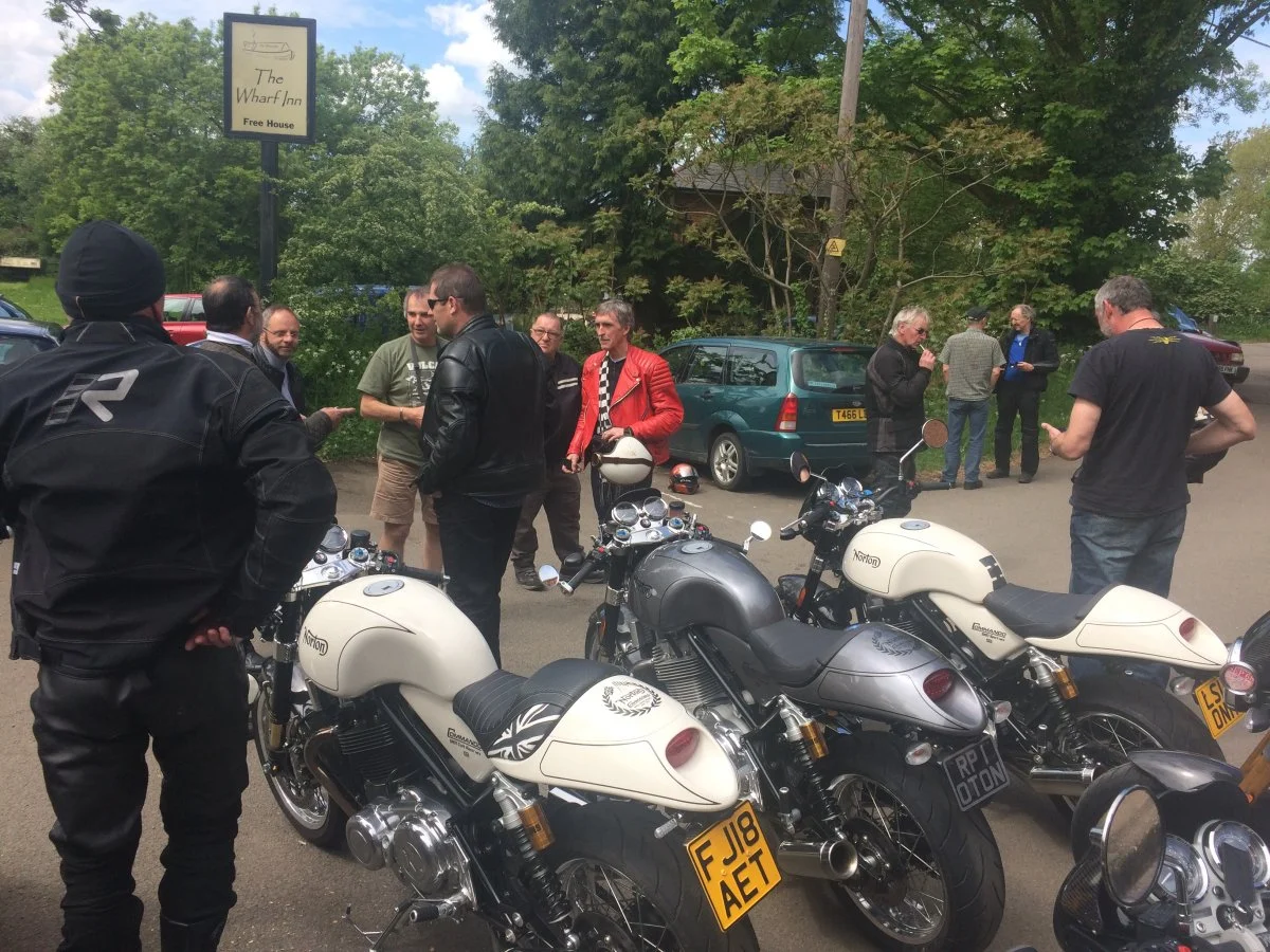 WE HAVE A NORTON OWNERS CLUB MEET INVITE IN NORTHAMPTONSHIRE ??????