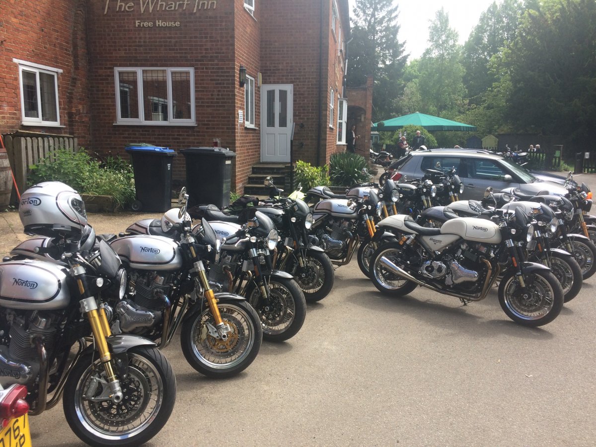 WE HAVE A NORTON OWNERS CLUB MEET INVITE IN NORTHAMPTONSHIRE ??????