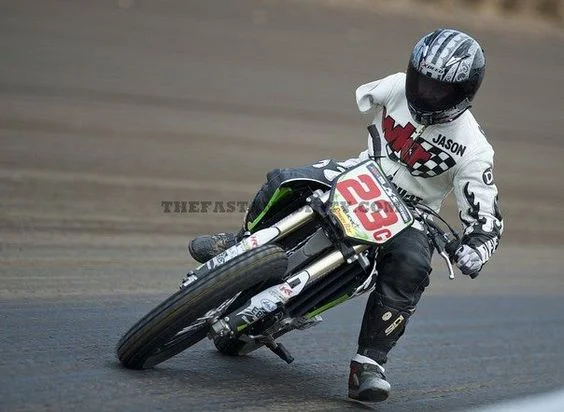 Dave Atherton Norton flat Tracker