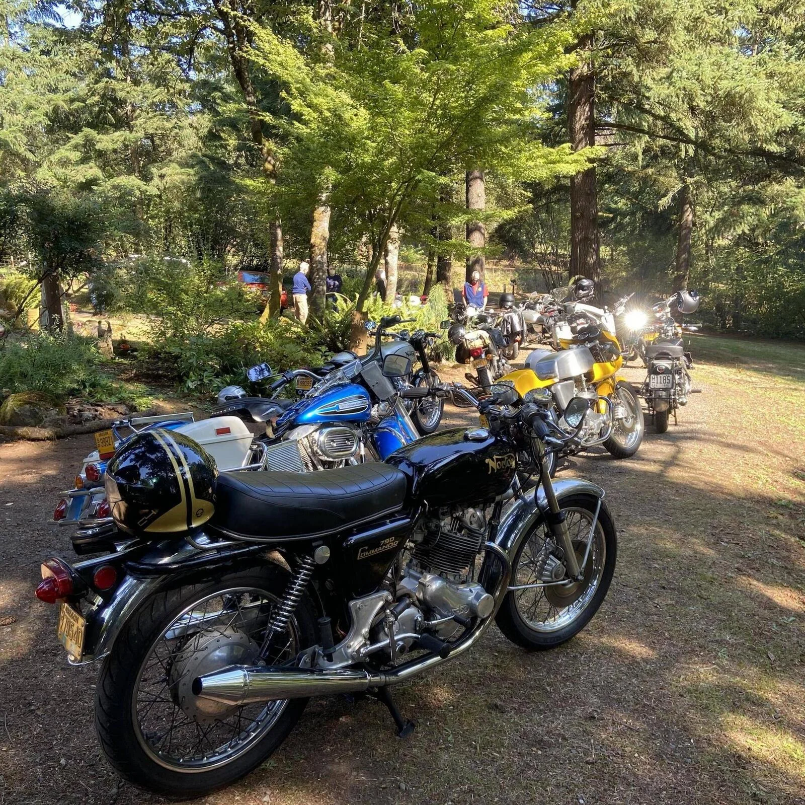 Oregon Norton Club October get together