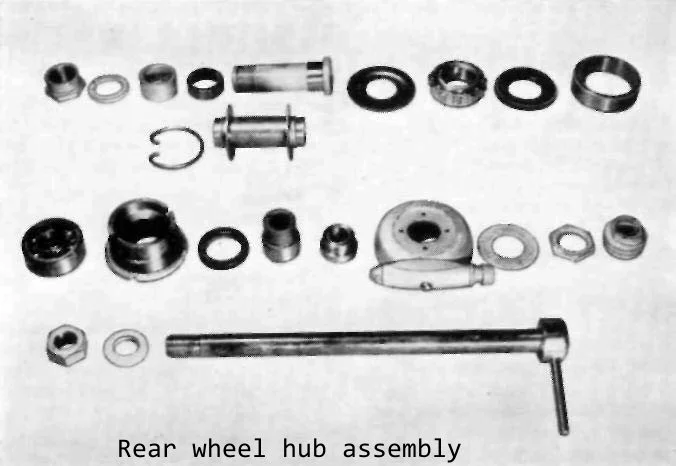 Front wheel internals hub diagram