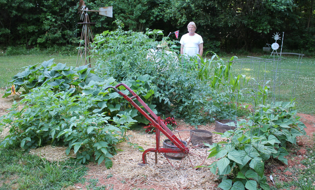 first vegetable garden