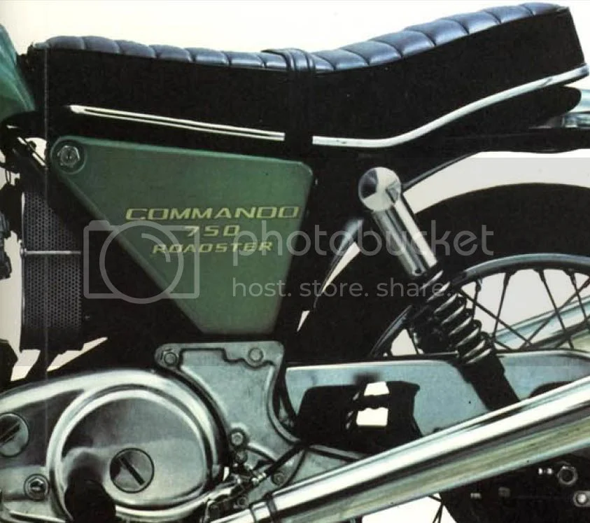 Reasonable '75 Commando paint jobs, New question