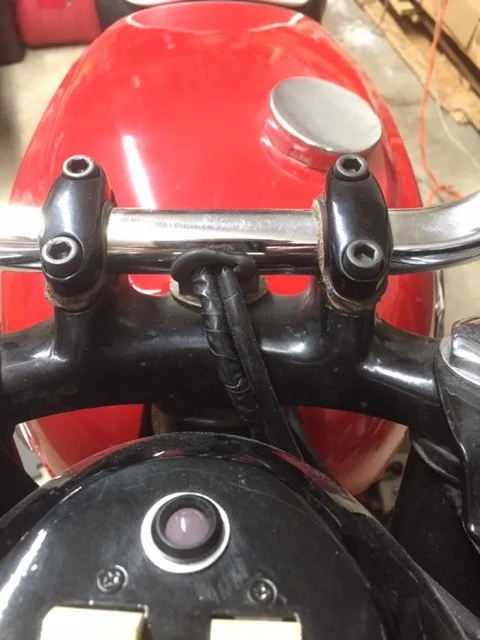 wiring harness for handlebar controls