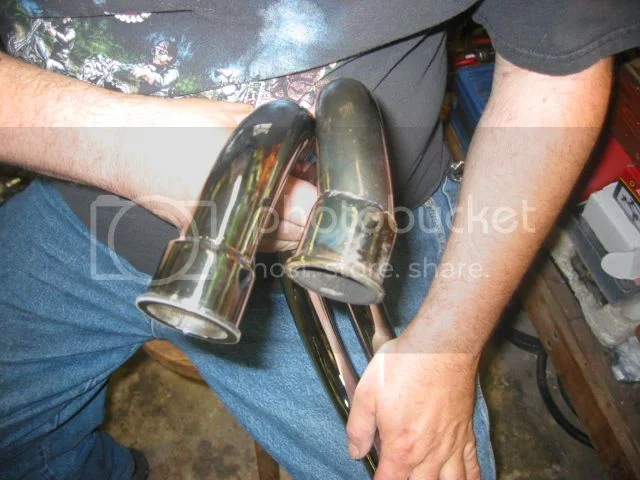 Exhaust Down pipes, correct angle out of head