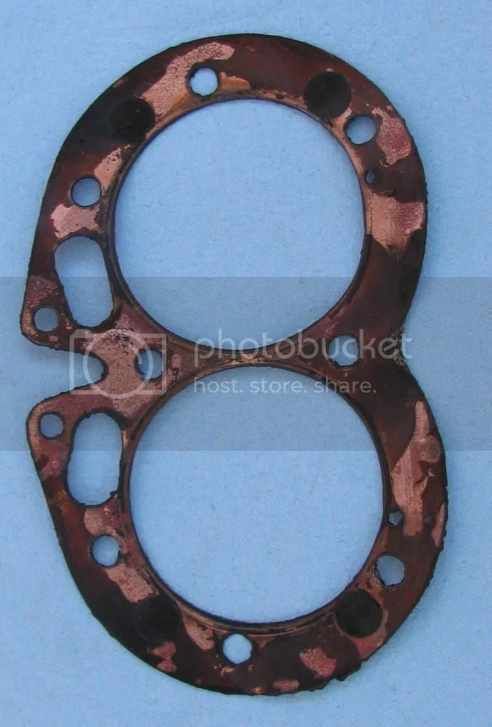 How to know if copper head gasket worn out?