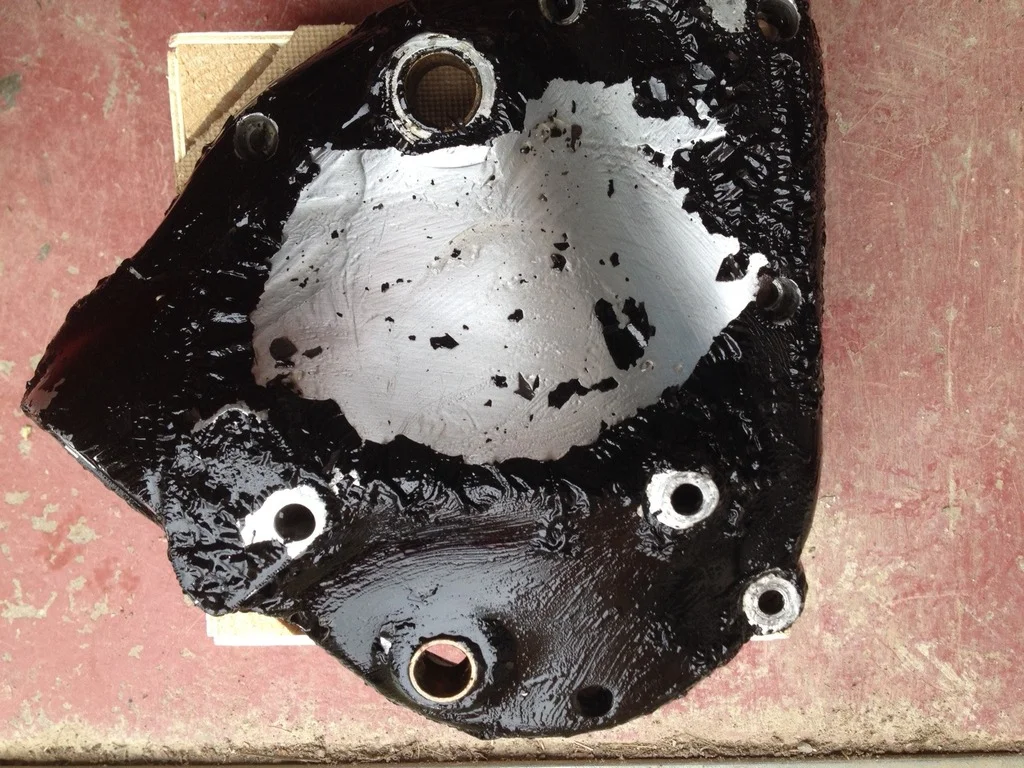 Crankcase repair (53 Vincent restoration)