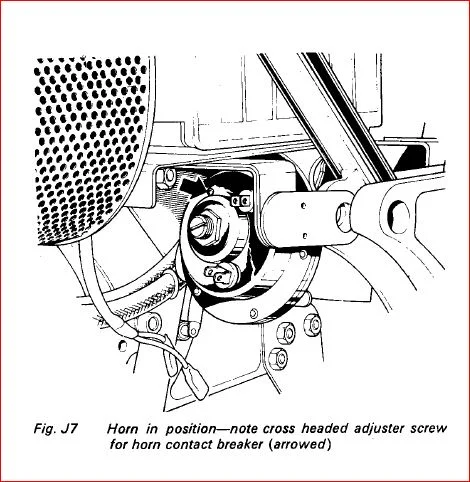 Extra horn ground wire