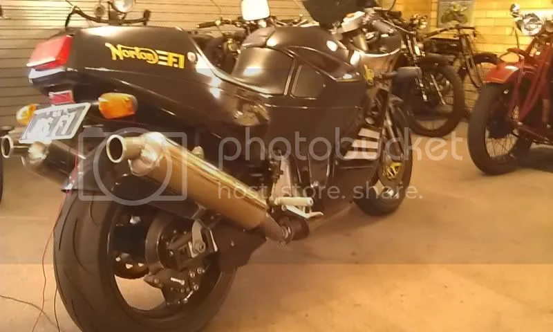 I saw a very rare Norton last night..................