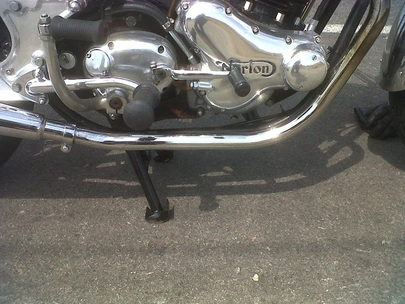 Post installation of Comnoz Sump Breather (71 norton)