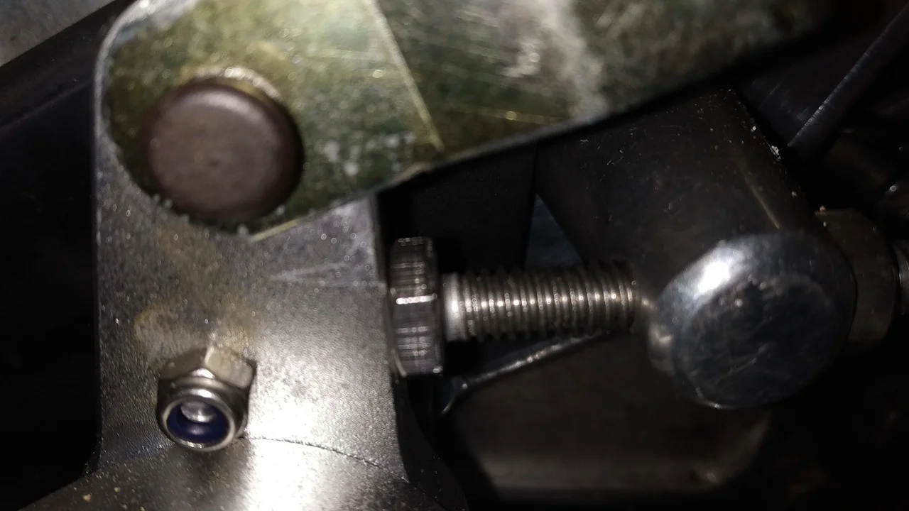 AN Rear Brake Cable Issue