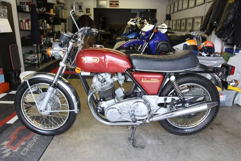 Classic Barn Find - '74 Norton Commando