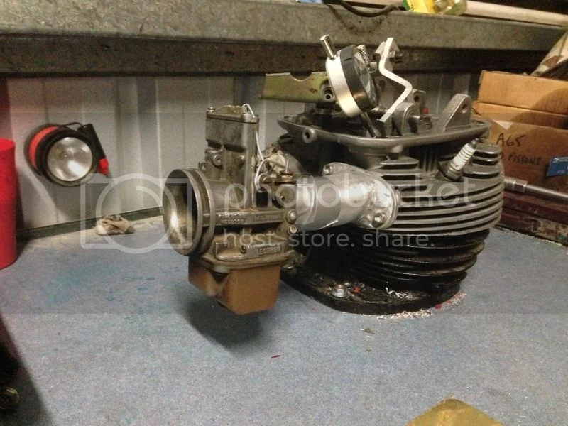 Norton intake ports compared to Harley XR 750 (2013)