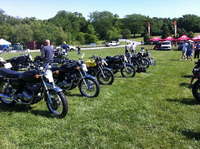 British and European Classic Motorcycle Day Pics