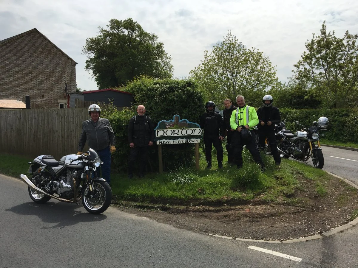 WE HAVE A NORTON OWNERS CLUB MEET INVITE IN NORTHAMPTONSHIRE ??????