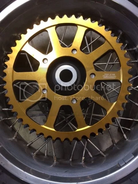 Rear Wheel Sprocket Changed and other ideas