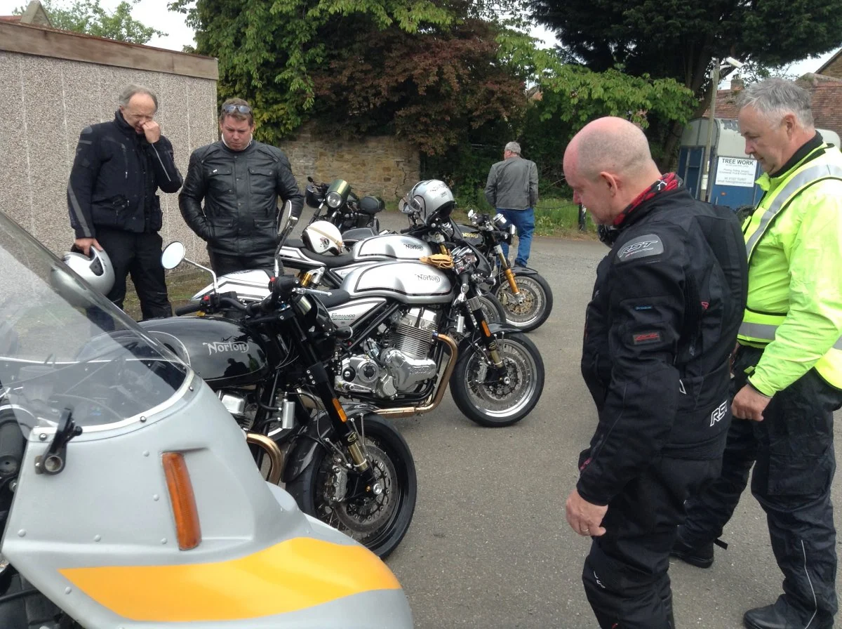 WE HAVE A NORTON OWNERS CLUB MEET INVITE IN NORTHAMPTONSHIRE ??????