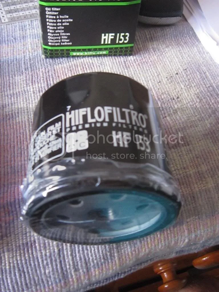 OIL FILTER SPECIFICATIONS