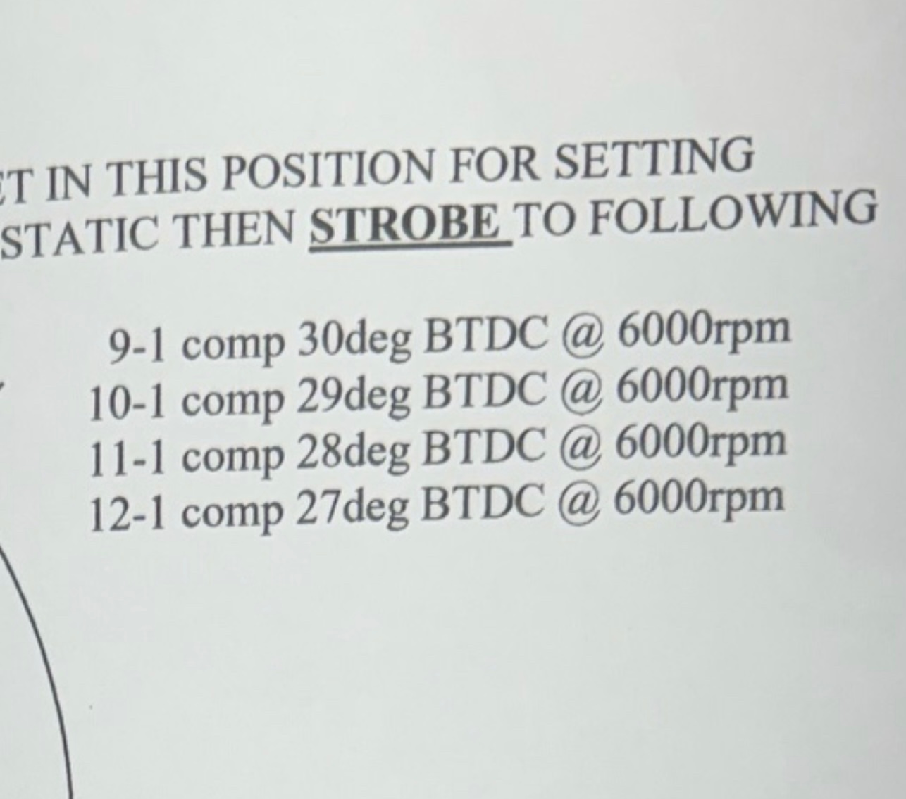 Pazon timing, an old subject.  Mk3, 31 degrees at 5000 rpm . Or other ideas ?