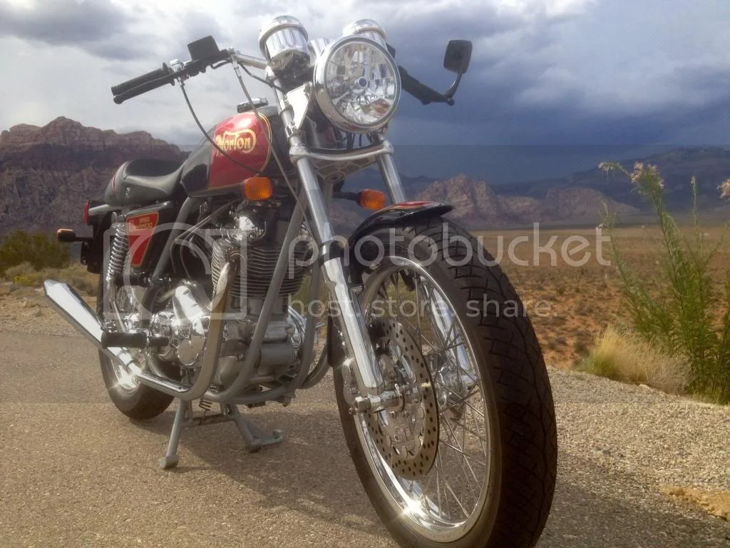 First ride to the local red rock canyon