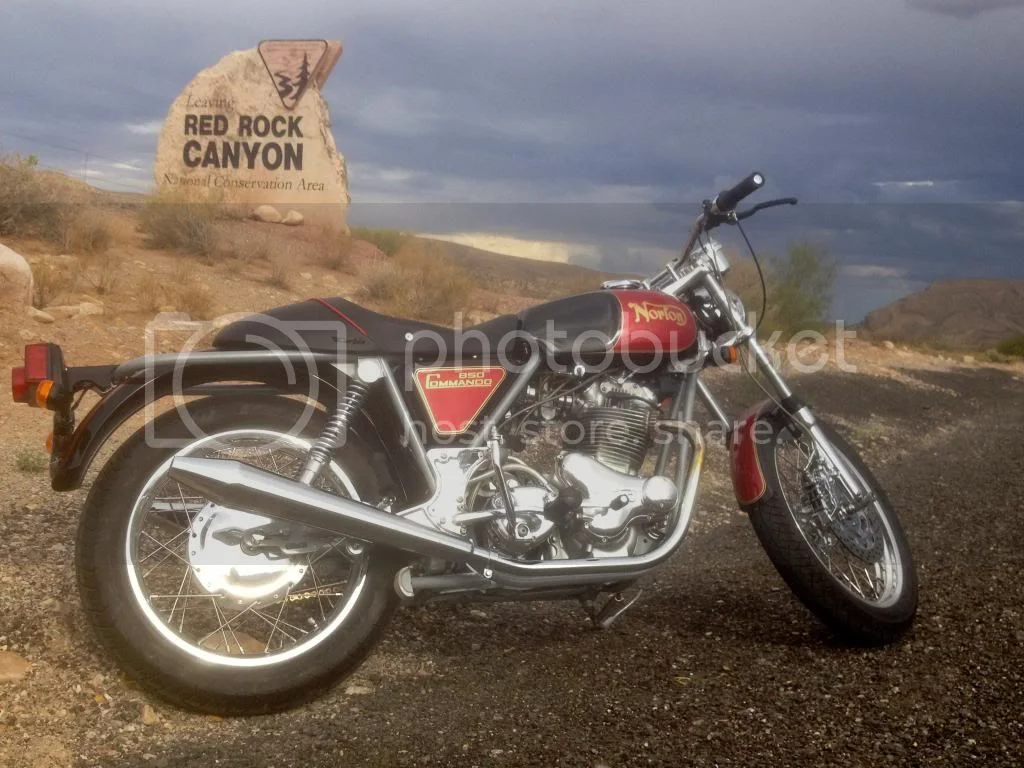 First ride to the local red rock canyon