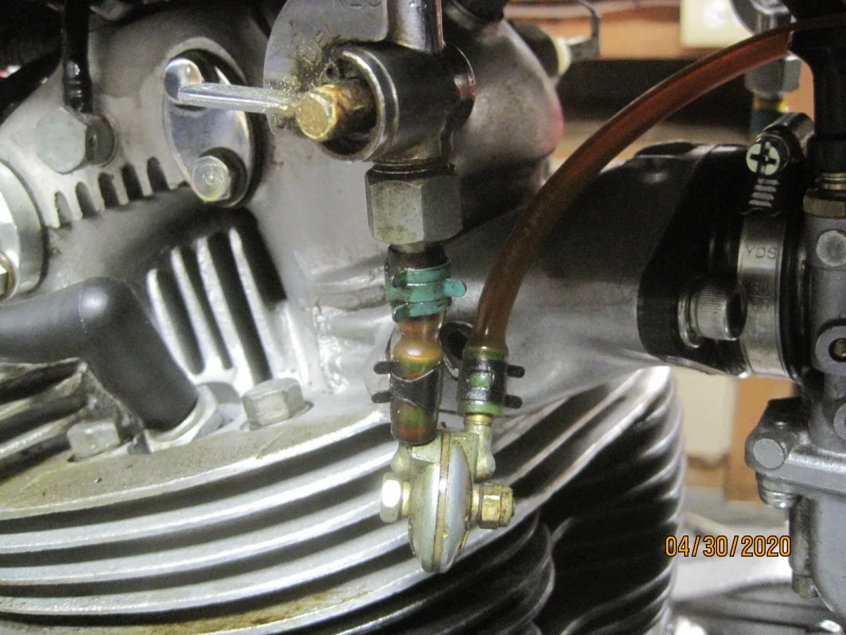 Fuel lines with a Mikuni  How to run them?