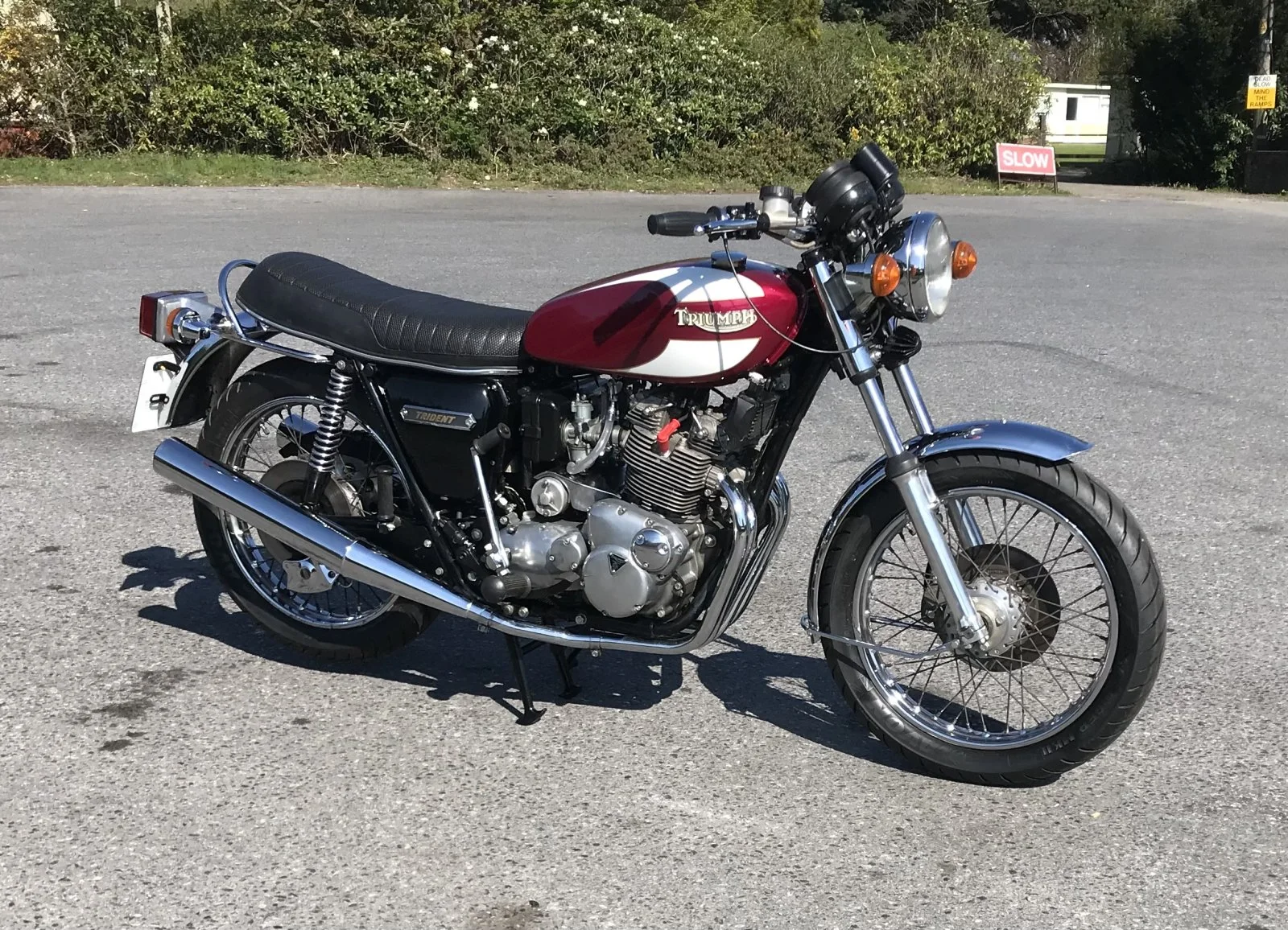 Pictures of your Triumph T160 or similar .