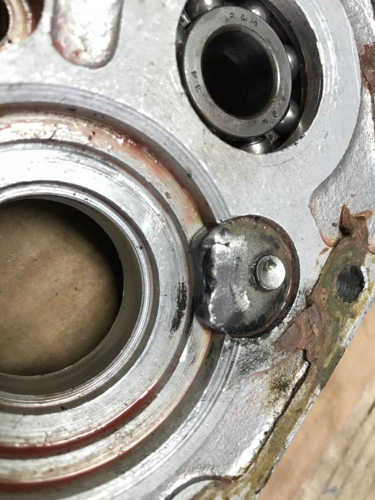 Kickstart lever stuck at bottom