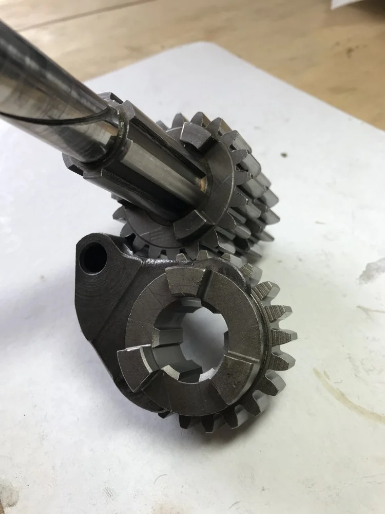 First time going deep – Gear Box.