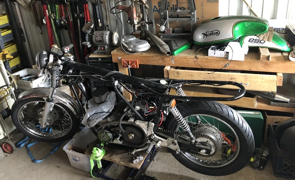 880 Dreer tribute bike update