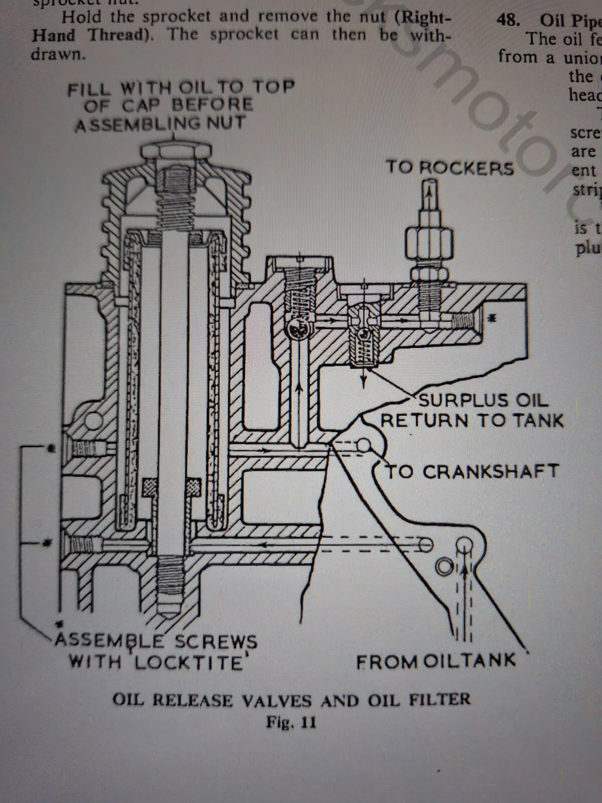 Rickman Enfield Engine removal