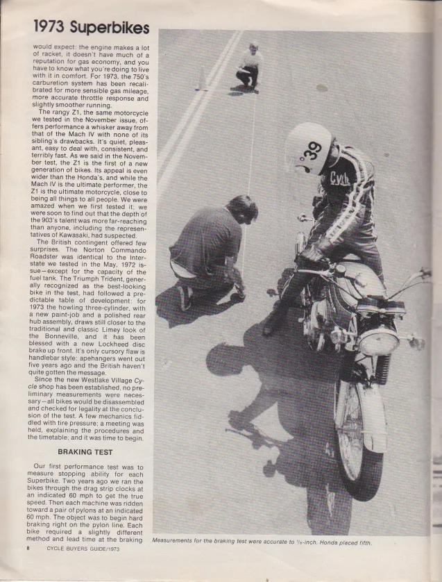 1973 Superbike Shootout!