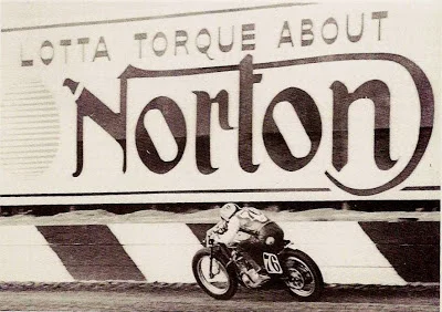 Ron Wood Norton Flat Track tuneing .