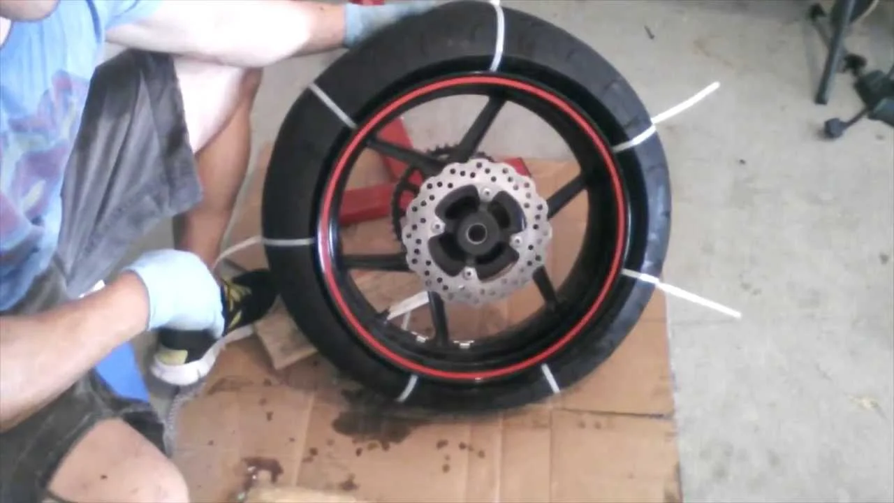 removing a tyre