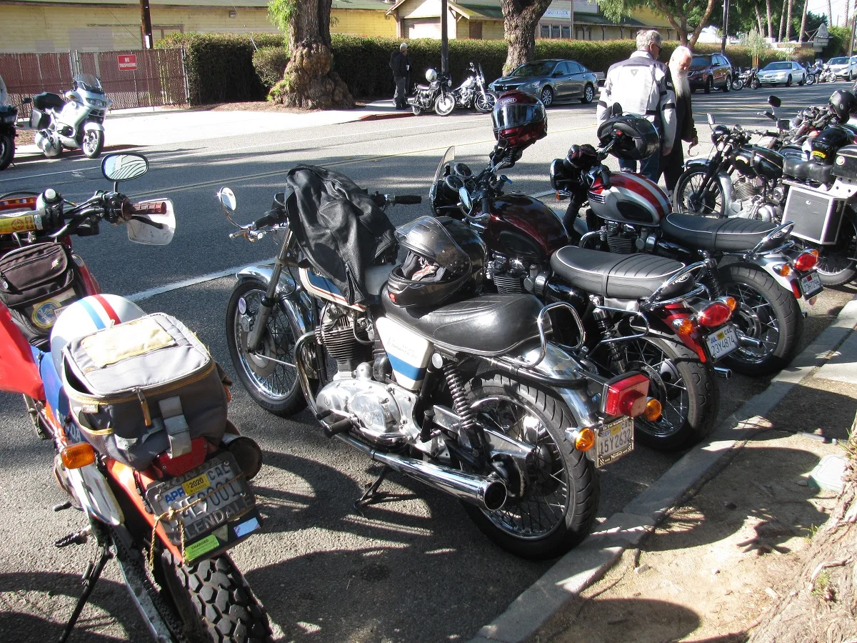 Socal Norton Owners Club Ride to Ojai 2020