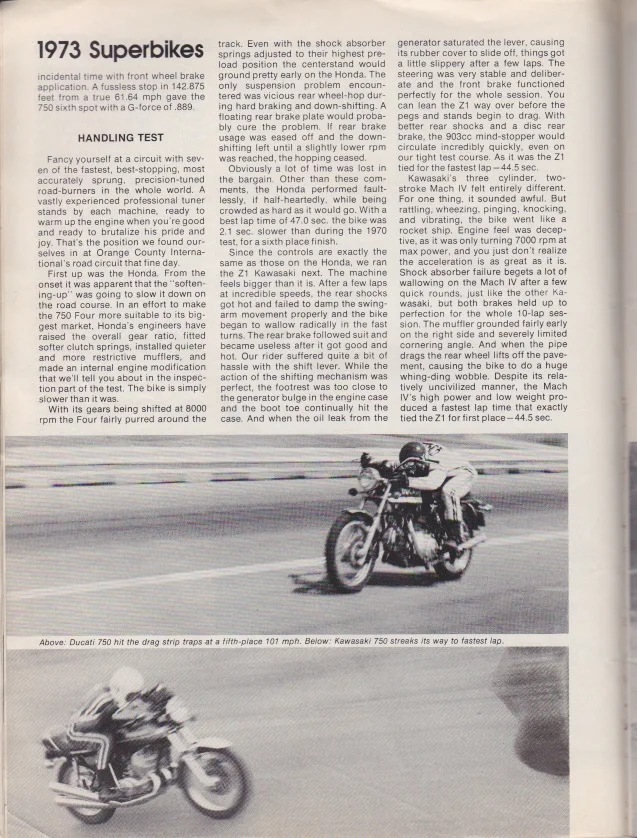 1973 Superbike Shootout!