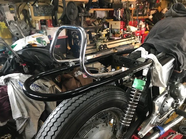 My basket shed project, '73 850 commando (2020)