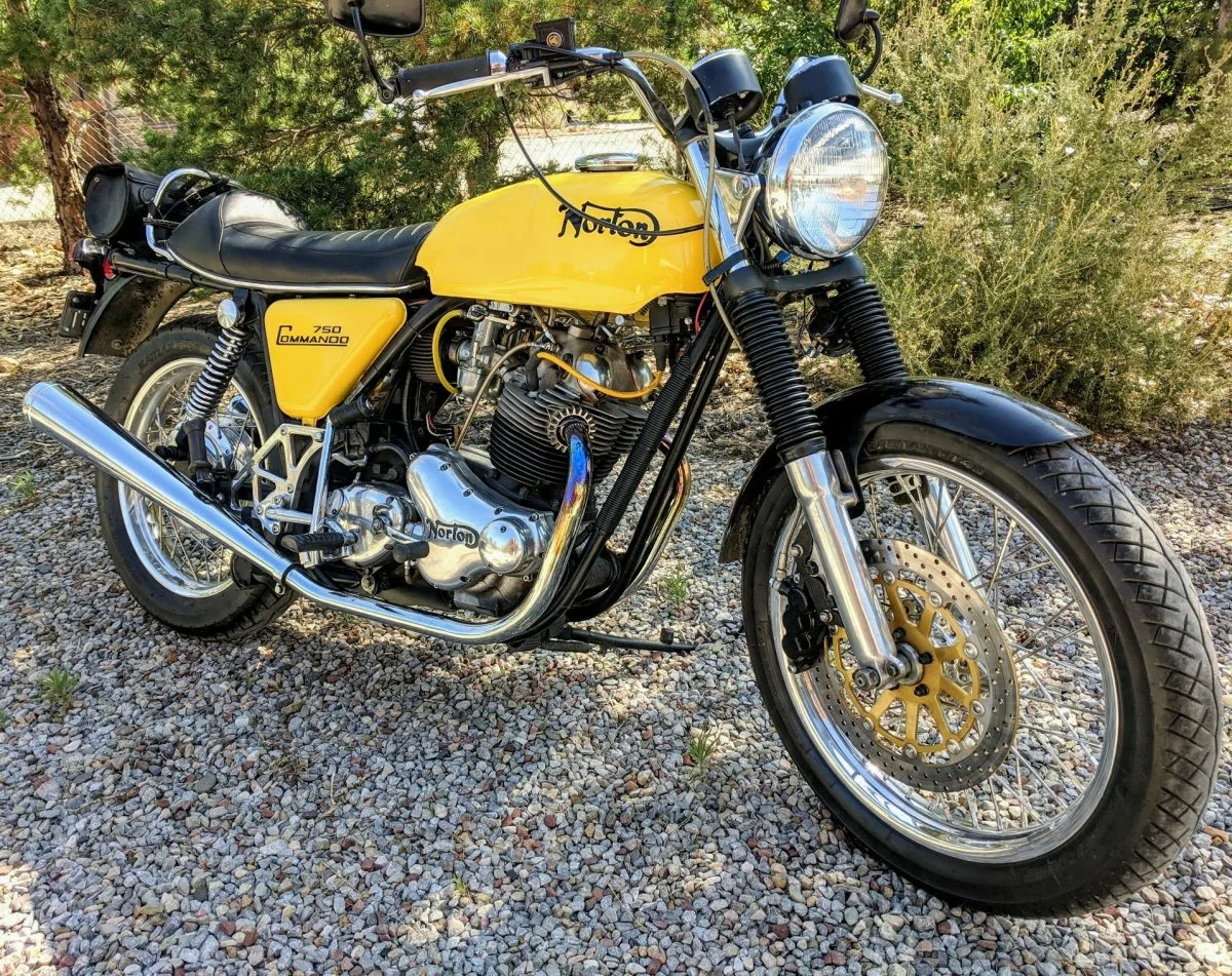 Personal pics from yesteryear : Norton Commando (2018)