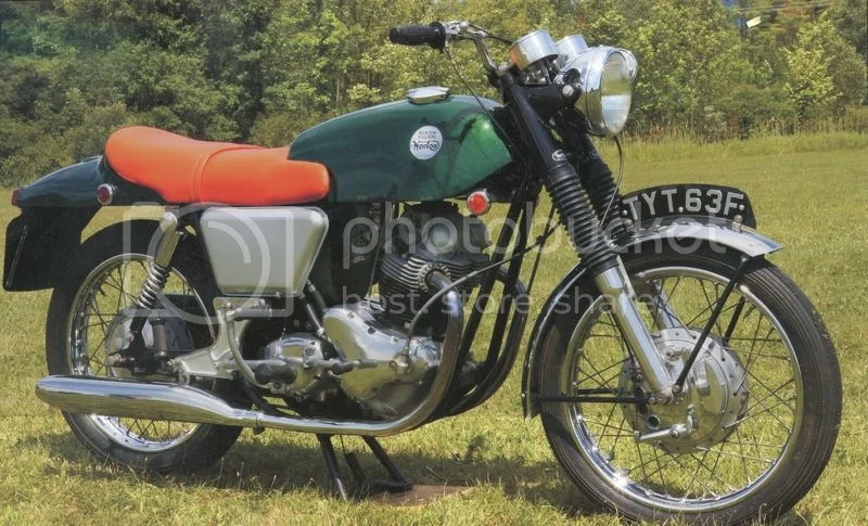 1968 Norton Commando paint colour