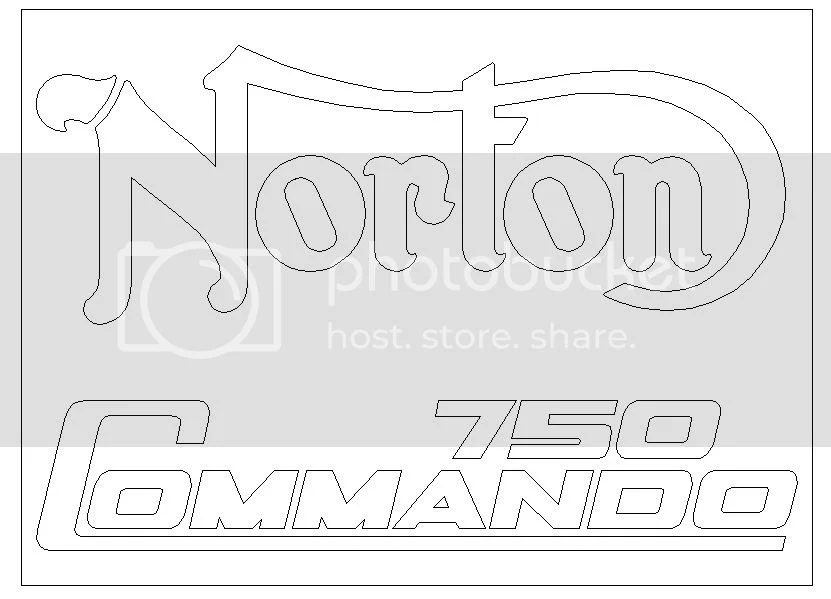 Norton Commando Logos