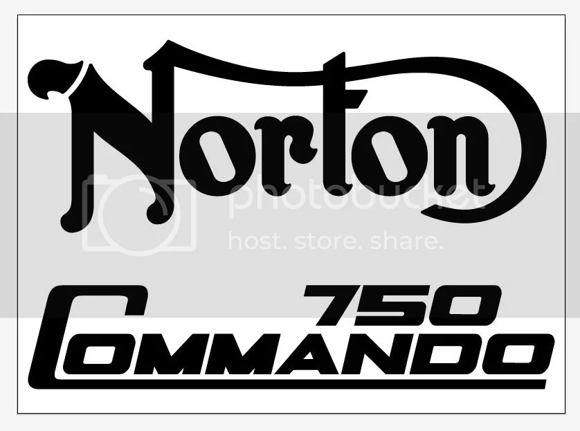 Norton Commando Logos