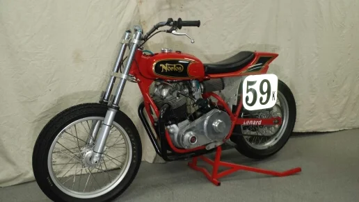 Dave Atherton Norton flat Tracker