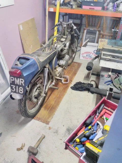 Norton 88ss cafe racer rebuild